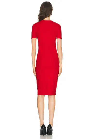 Willy Chavarria Her Pleasure Stiletto T-Shirt Dress | Thumbnail 3