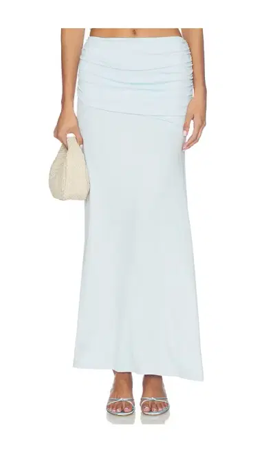 SEVEN WONDERS Malani Ruched Maxi Skirt | Thumbnail 1
