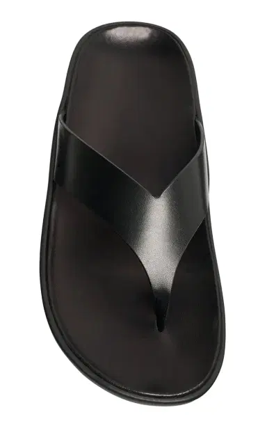 The Row Leger Leather Thong Sandals | Thumbnail 3 The Row Leger Leather Thong Sandals | Thumbnail 3
