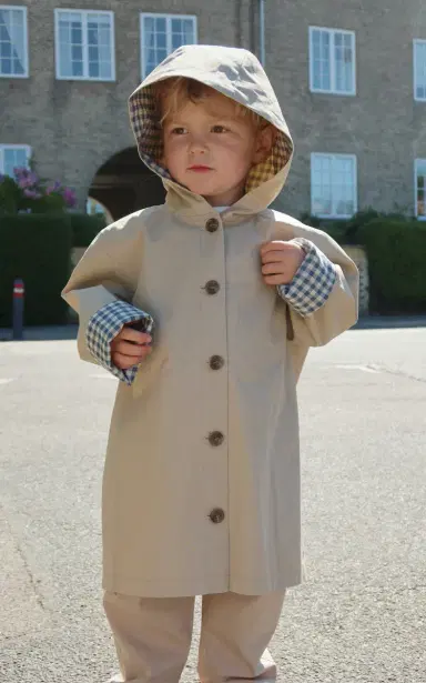 Konges Sløjd Kids' Trench Coat | Thumbnail 3 Konges Sløjd Kids' Trench Coat | Thumbnail 3