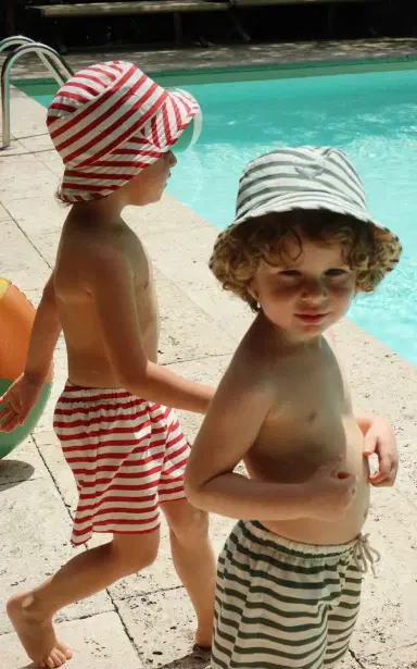 Konges Sløjd Kids' Asnou Swim Shorts | Thumbnail 2