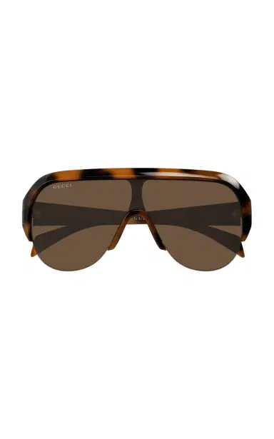 Gucci Aviator-Frame Acetate Sunglasses | Thumbnail 4