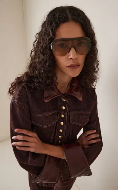 Gucci Aviator-Frame Acetate Sunglasses | Thumbnail 2 Gucci Aviator-Frame Acetate Sunglasses | Thumbnail 2