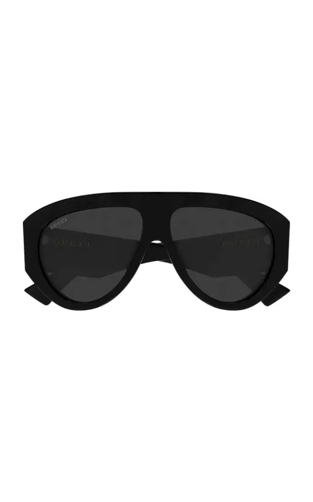 Gucci Aviator-Frame Acetate Sunglasses