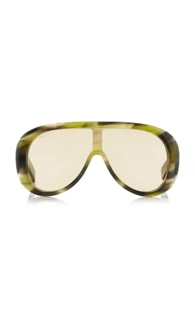 Gucci Aviator-Frame Acetate Sunglasses | Thumbnail 8 Gucci Aviator-Frame Acetate Sunglasses | Thumbnail 8
