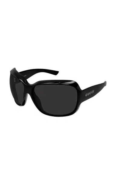 Gucci Mask-Frame Acetate Sunglasses | Thumbnail 3 Gucci Mask-Frame Acetate Sunglasses | Thumbnail 3