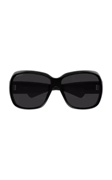 Gucci Mask-Frame Acetate Sunglasses | Thumbnail 5 Gucci Mask-Frame Acetate Sunglasses | Thumbnail 5