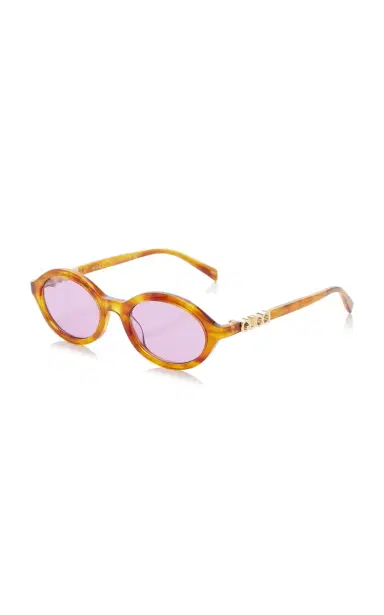 Gucci Round-Frame Acetate Sunglasses | Thumbnail 3 Gucci Round-Frame Acetate Sunglasses | Thumbnail 3