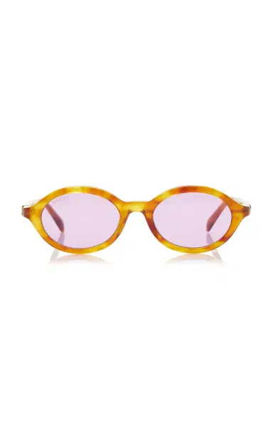Gucci Round-Frame Acetate Sunglasses | Thumbnail 4 Gucci Round-Frame Acetate Sunglasses | Thumbnail 4
