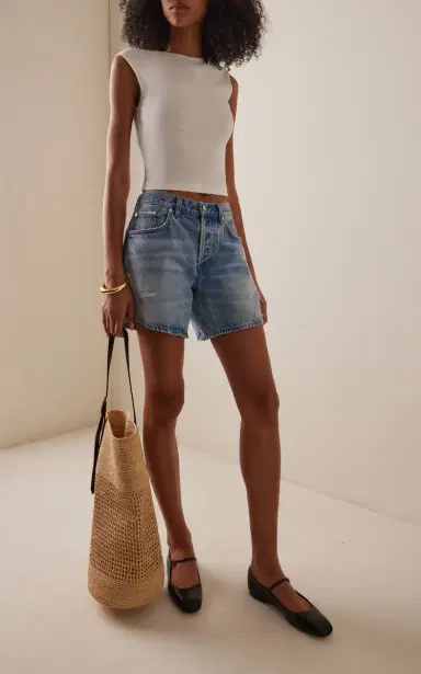 Citizens of Humanity Billie Relaxed Denim Shorts | Thumbnail 2 Citizens of Humanity Billie Relaxed Denim Shorts | Thumbnail 2