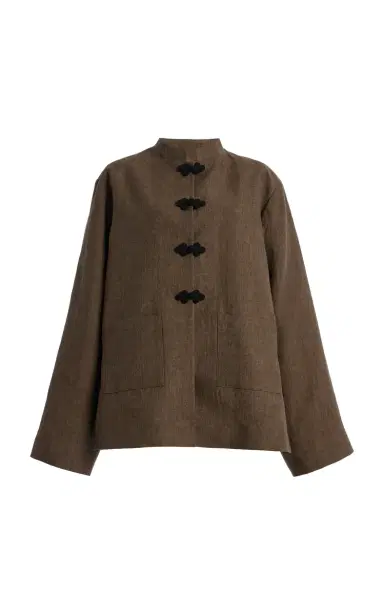 RÓHE Marie Linen Jacket | Thumbnail 1
