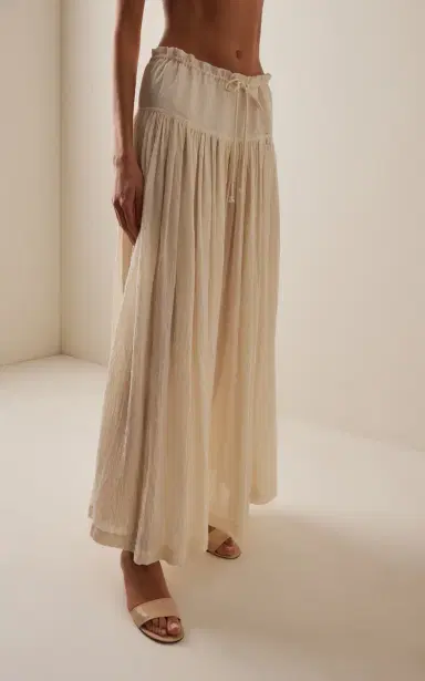 The Row Berenice Cotton Cheesecloth Pants | Thumbnail 3 The Row Berenice Cotton Cheesecloth Pants | Thumbnail 3