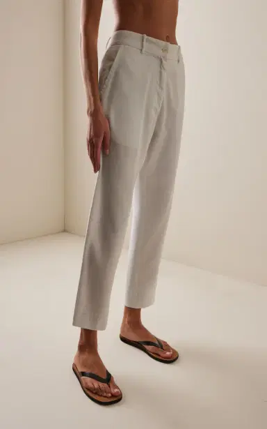 The Row Karsten Washed Cotton Pants | Thumbnail 3 The Row Karsten Washed Cotton Pants | Thumbnail 3