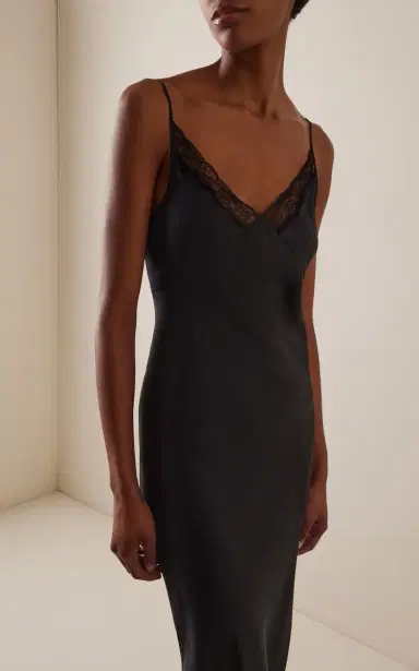 The Row Barina Silk Twill Maxi Dress | Thumbnail 2 The Row Barina Silk Twill Maxi Dress | Thumbnail 2