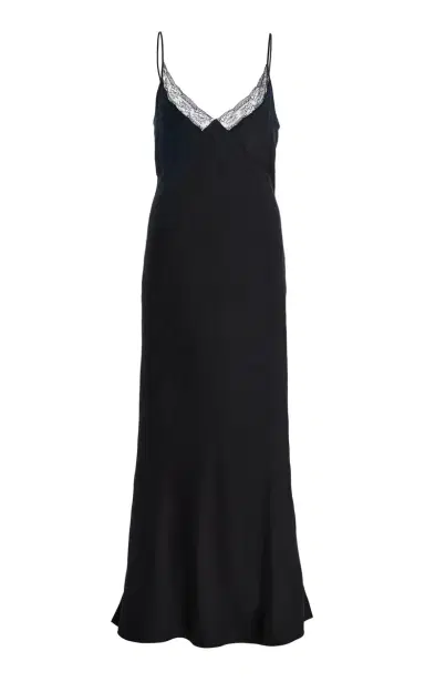 The Row Barina Silk Twill Maxi Dress | Thumbnail 6 The Row Barina Silk Twill Maxi Dress | Thumbnail 6