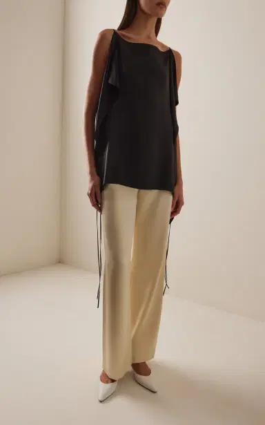 The Row Ardyn Silk Satin Pants | Thumbnail 2 The Row Ardyn Silk Satin Pants | Thumbnail 2