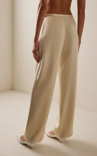 The Row Ardyn Silk Satin Pants | Thumbnail 4 The Row Ardyn Silk Satin Pants | Thumbnail 4