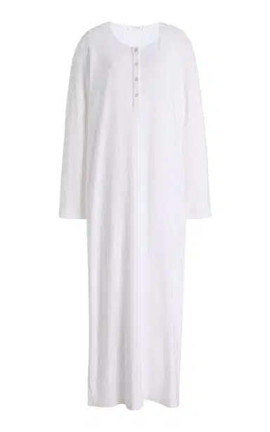 The Row Latoya Cotton-Jersey Maxi Dress | Thumbnail 1 The Row Latoya Cotton-Jersey Maxi Dress | Thumbnail 1