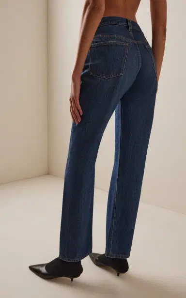 The Row Daciana Soft Cotton Jeans | Thumbnail 4 The Row Daciana Soft Cotton Jeans | Thumbnail 4