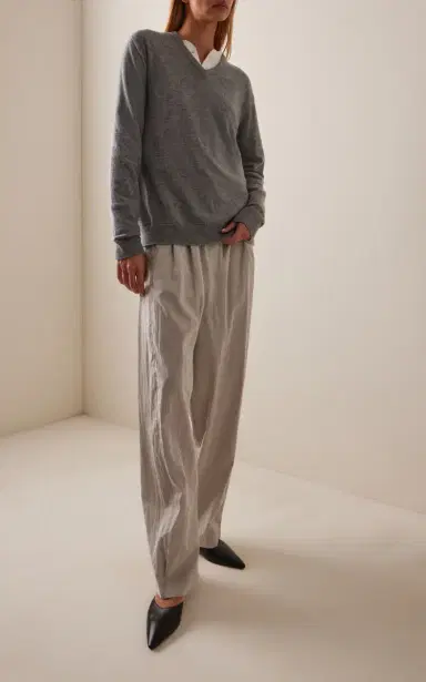 The Row Nian Cashmere Sweater | Thumbnail 3 The Row Nian Cashmere Sweater | Thumbnail 3