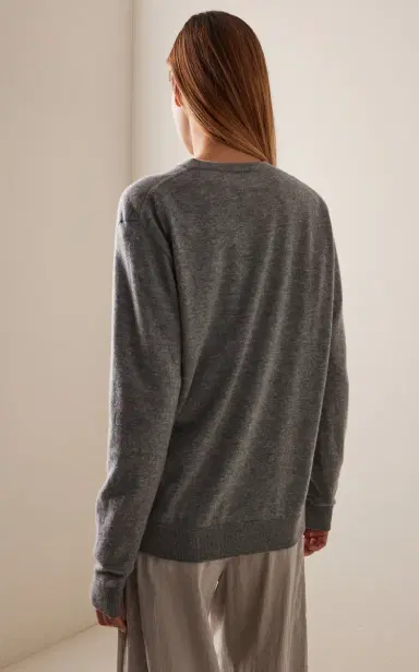 The Row Nian Cashmere Sweater | Thumbnail 4 The Row Nian Cashmere Sweater | Thumbnail 4