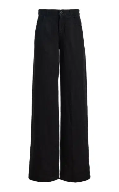 The Row Eglitta Linen Mid-Rise Straight-Leg Jeans | Thumbnail 6