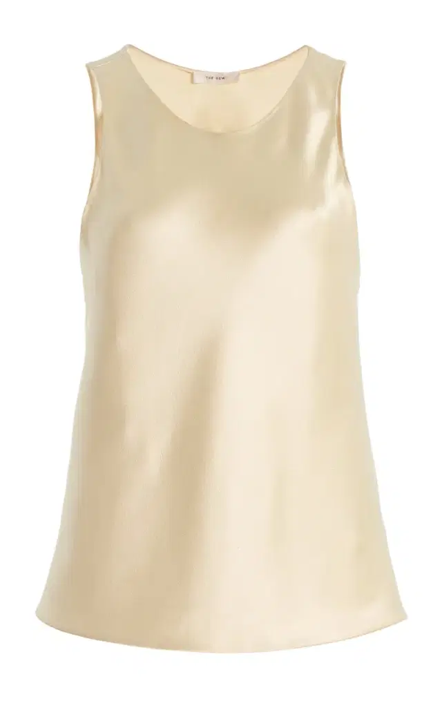 Faustino Silk Satin Top
