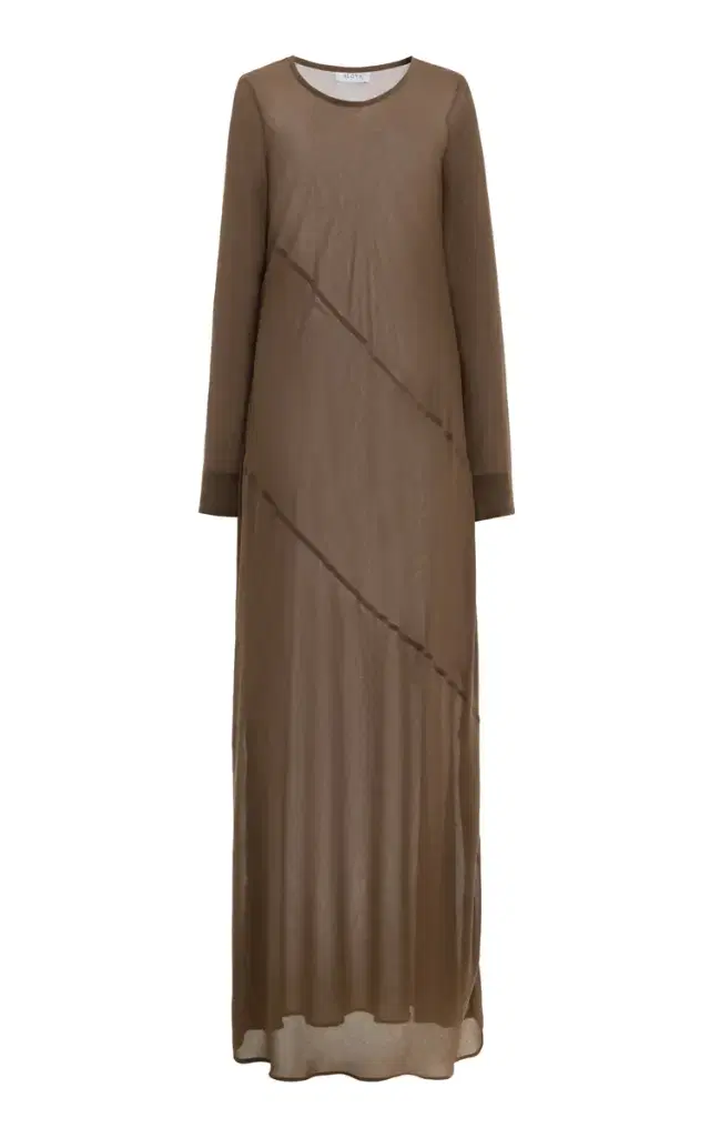 SLOAN Exclusive Long-Seam Georgette Gown