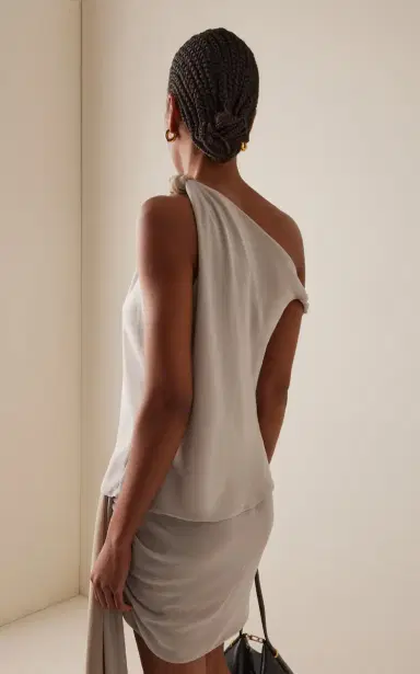 SLOAN Reversible Twisted Georgette Top | Thumbnail 4 SLOAN Reversible Twisted Georgette Top | Thumbnail 4