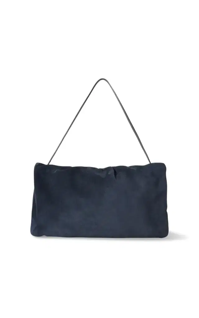 The Row XL Bourse Suede Bag
