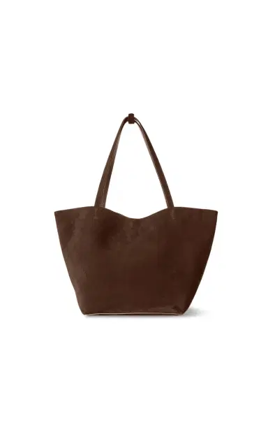 The Row Park Three Edge Suede Tote Bag | Thumbnail 1 The Row Park Three Edge Suede Tote Bag | Thumbnail 1