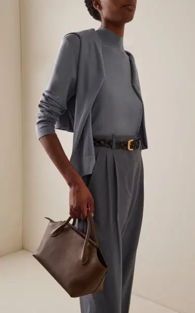 The Row Terrasse Bauletto Leather Bag | Thumbnail 2