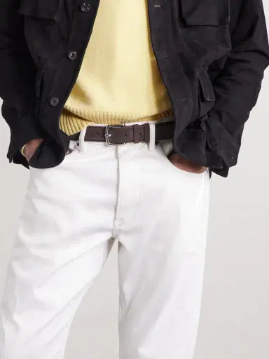 George Cleverley 3cm Suede Belt - Men | Thumbnail 2 George Cleverley 3cm Suede Belt - Men | Thumbnail 2