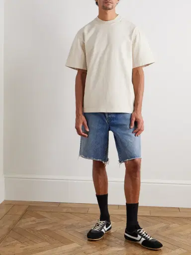 AGOLDE Asha Cotton-Jersey T-Shirt - Men | Thumbnail 2
