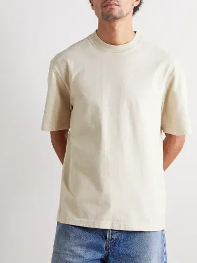 AGOLDE Asha Cotton-Jersey T-Shirt - Men | Thumbnail 3