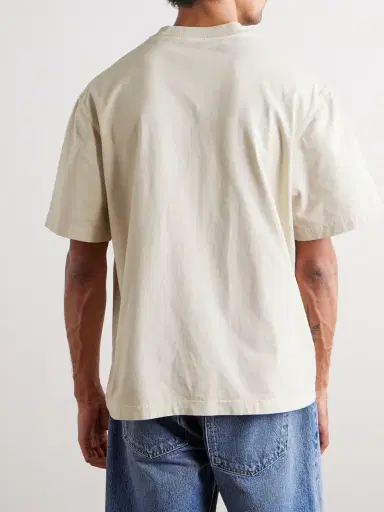 AGOLDE Asha Cotton-Jersey T-Shirt - Men | Thumbnail 4