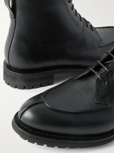 Berluti New Oslo Full-Grain Leather Lace-Up Boots - Men | Thumbnail 5