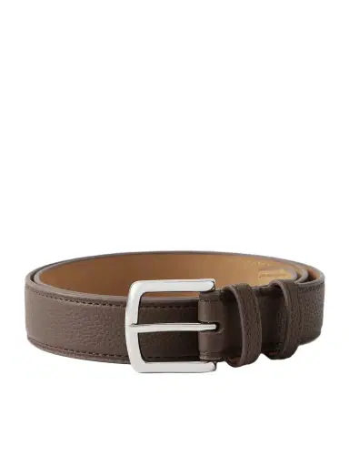 George Cleverley 3cm Full-Grain Leather Belt - Men | Thumbnail 1 George Cleverley 3cm Full-Grain Leather Belt - Men | Thumbnail 1