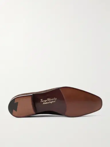 George Cleverley Merlin Whole-Cut Suede Oxford Shoes - Men | Thumbnail 3 George Cleverley Merlin Whole-Cut Suede Oxford Shoes - Men | Thumbnail 3