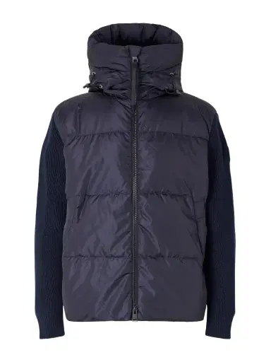 Canada Goose HyBridge® Wool and Quilted Shell Hooded Down Jacket - Men | Thumbnail 1 Canada Goose HyBridge® Wool and Quilted Shell Hooded Down Jacket - Men | Thumbnail 1
