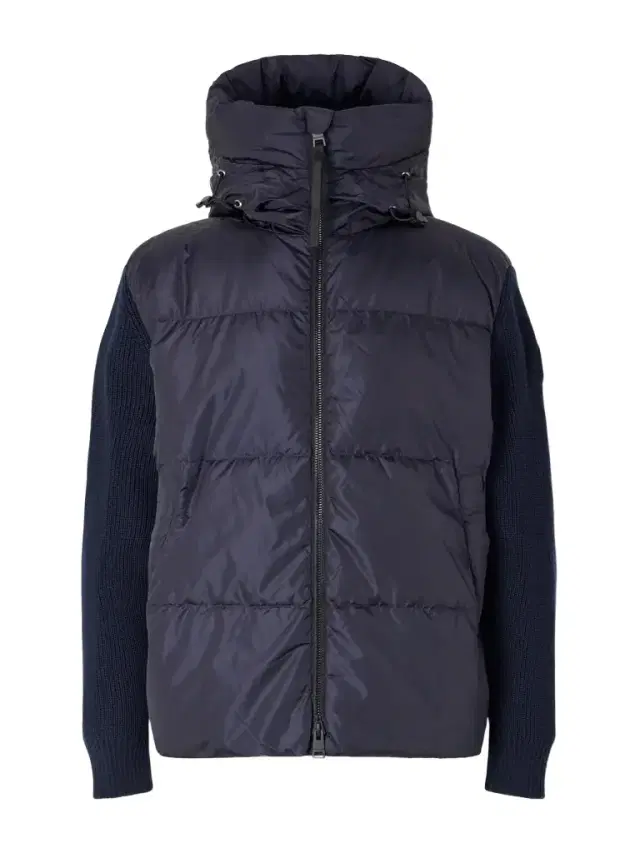 HyBridge® Wool and Quilted Shell Hooded Down Jacket - Men