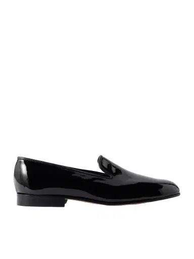George Cleverley Albert Patent-Leather Slippers - Men | Thumbnail 1 George Cleverley Albert Patent-Leather Slippers - Men | Thumbnail 1