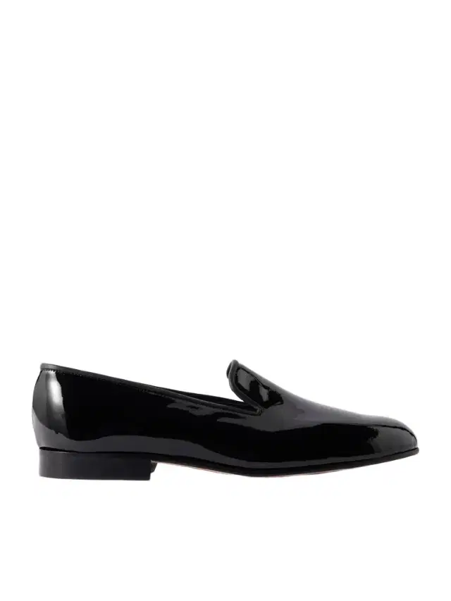 George Cleverley Albert Patent-Leather Slippers - Men