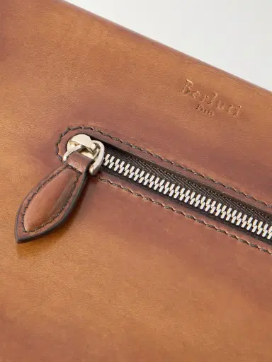 Berluti Jour de Poche Venezia Leather Messenger Bag - Men | Thumbnail 5 Berluti Jour de Poche Venezia Leather Messenger Bag - Men | Thumbnail 5