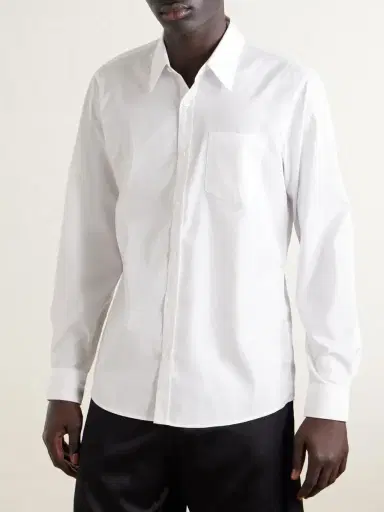 Dries Van Noten Cotton-Poplin Shirt - Men | Thumbnail 3 Dries Van Noten Cotton-Poplin Shirt - Men | Thumbnail 3