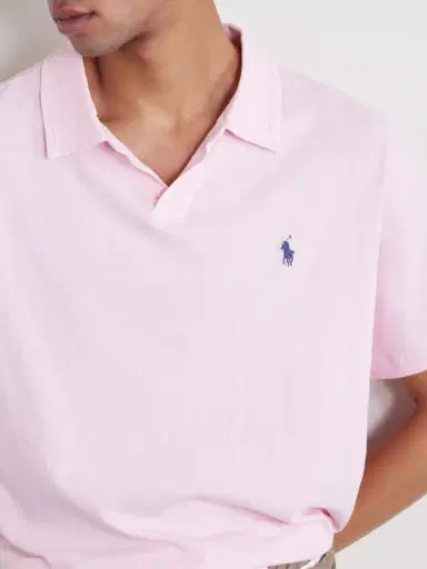 Polo Ralph Lauren Open-Collar Cotton and Linen-Blend Polo Shirt - Men | Thumbnail 5