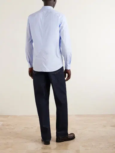 Dries Van Noten Cotton-Poplin Shirt - Men | Thumbnail 4 Dries Van Noten Cotton-Poplin Shirt - Men | Thumbnail 4