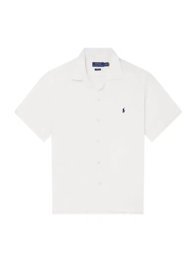 Polo Ralph Lauren Convertible-Collar Logo-Embroidered Linen Shirt - Men