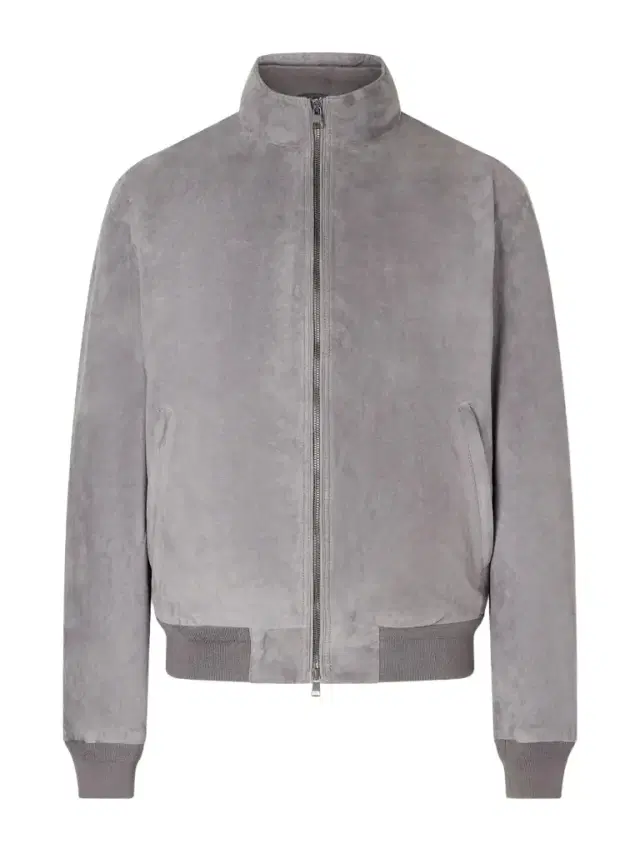 Suede Bomber Jacket - Men