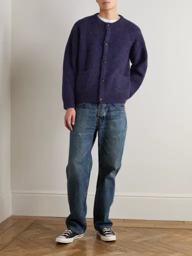 FrizmWORKS Brushed-Knit Cardigan - Men | Thumbnail 2 FrizmWORKS Brushed-Knit Cardigan - Men | Thumbnail 2